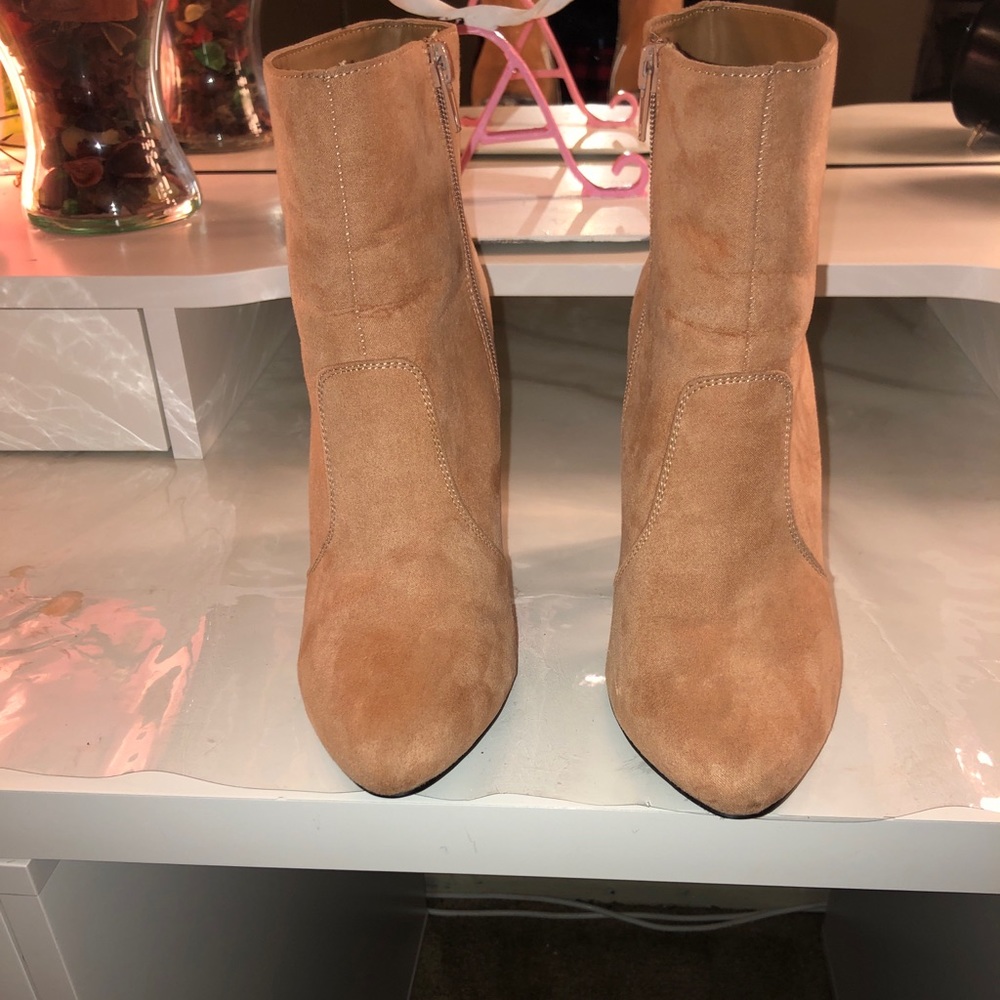 Pink boots
